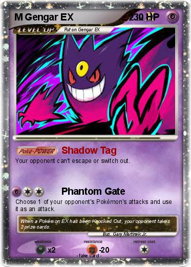 Pokemon M Gengar EX                     2