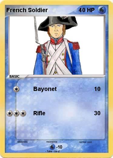 Pokemon French Soldier