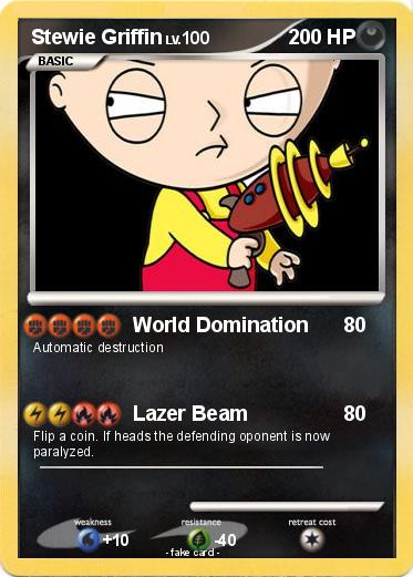 Pokemon Stewie Griffin