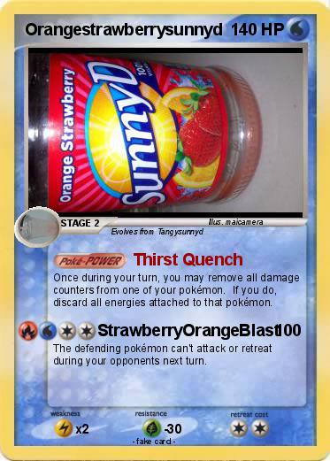 Pokemon Orangestrawberrysunnyd