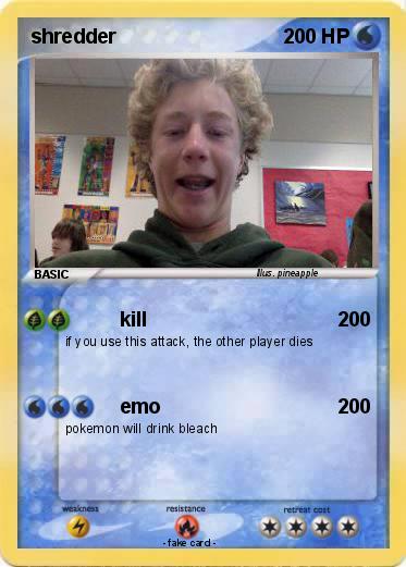 Pokemon shredder