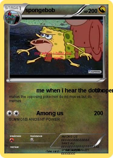 Pokemon spongebob