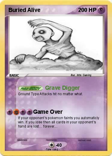 Pokemon Buried Alive