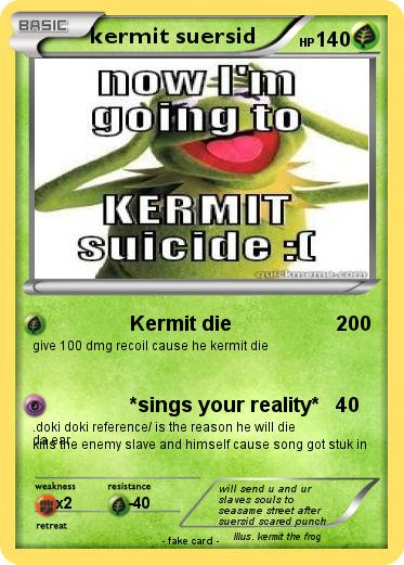 Pokemon kermit suersid