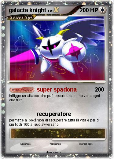 Pokemon galacta knight