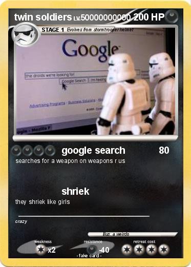 Pokemon twin soldiers