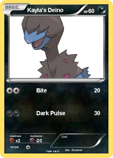 Pokemon Kayla's Deino