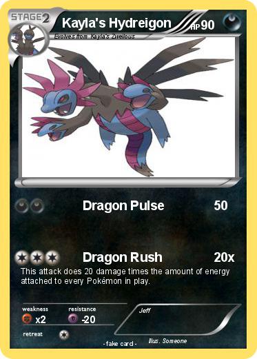 Pokemon Kayla's Hydreigon