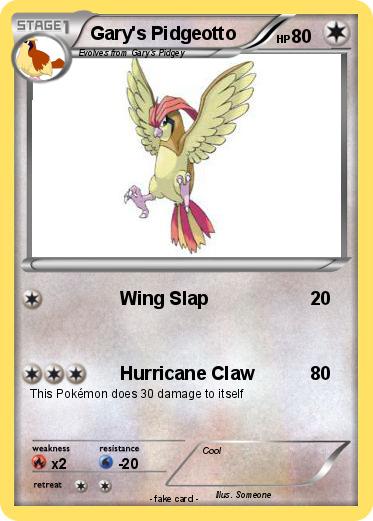 Pokemon Gary's Pidgeotto