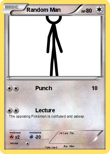 Pokemon Random Man