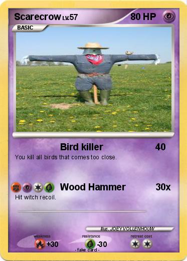 Pokemon Scarecrow