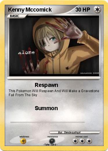 Pokemon Kenny Mccomick