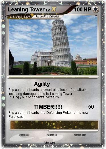 Pokemon Leaning Tower