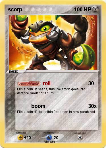 Pokemon scorp