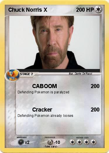 Pokemon Chuck Norris X