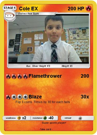 Pokemon Cole EX