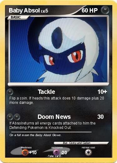 Pokemon Baby Absol