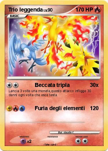 Pokemon Trio leggenda