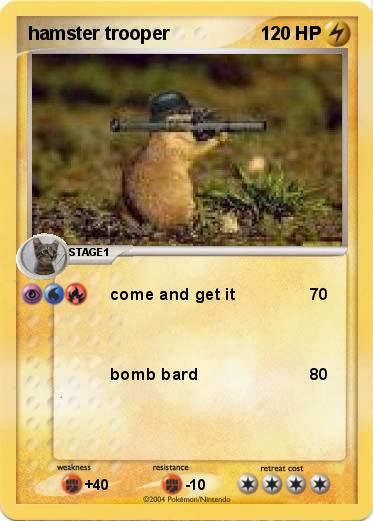 Pokemon hamster trooper