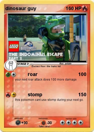 Pokemon dinosaur guy