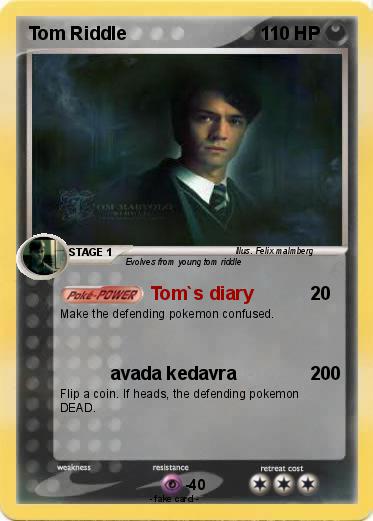 Pokemon Tom Riddle