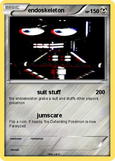 Pokemon endoskeleton