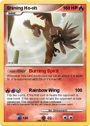Pokemon Shining Ho-oh