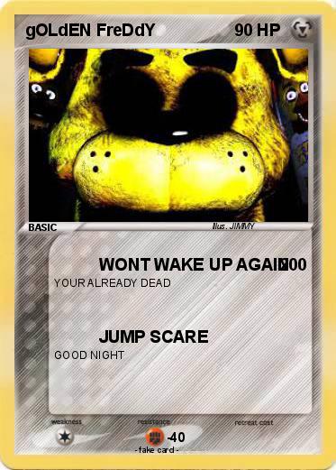Pokemon gOLdEN FreDdY