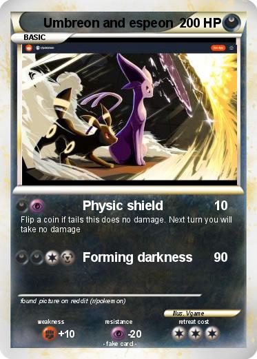 Pokemon Umbreon and espeon