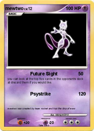 Pokemon mewtwo