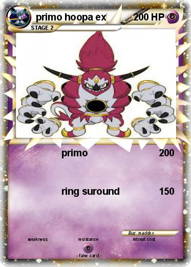 Pokemon primo hoopa ex