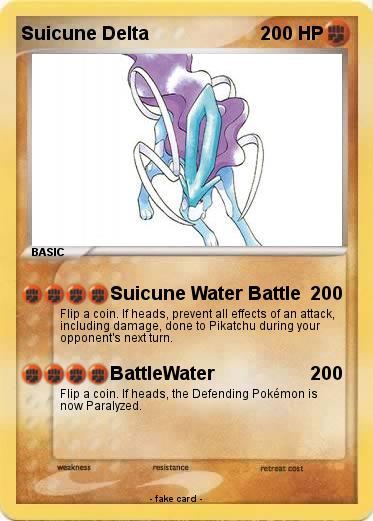 Pokemon Suicune Delta