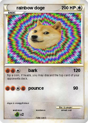 Pokemon rainbow doge