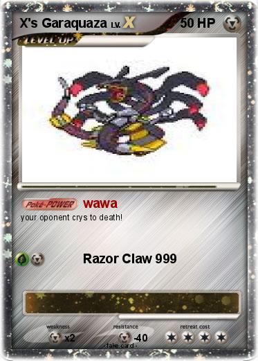 Pokemon X's Garaquaza