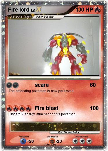 Pokemon Fire lord