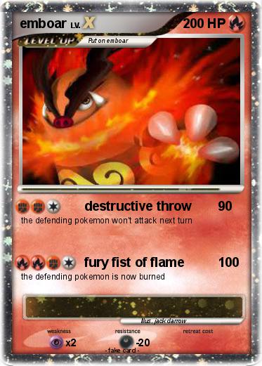 Pokemon emboar