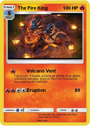 Pokemon The Fire King