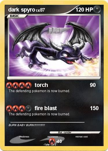 Pokemon dark spyro