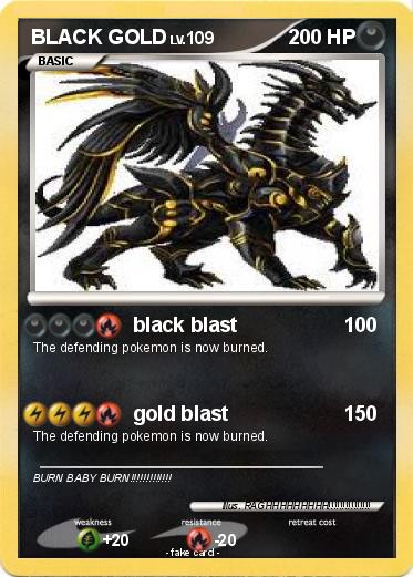 Pokemon BLACK GOLD