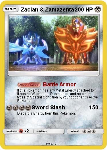 Pokemon Zacian & Zamazenta