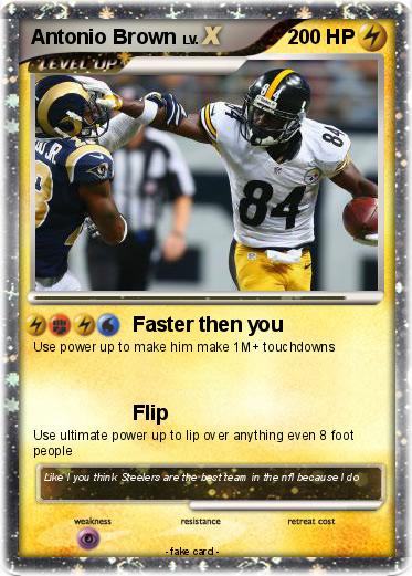 Pokemon Antonio Brown