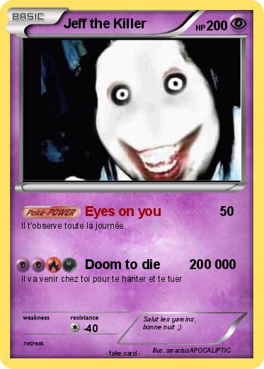 Pokemon Jeff the Killer