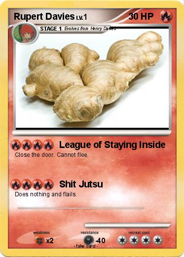 Pokemon Rupert Davies