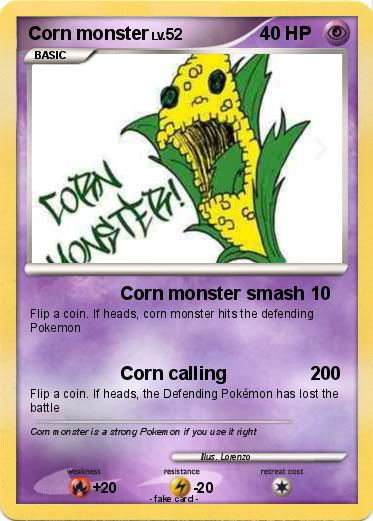 Pokemon Corn monster