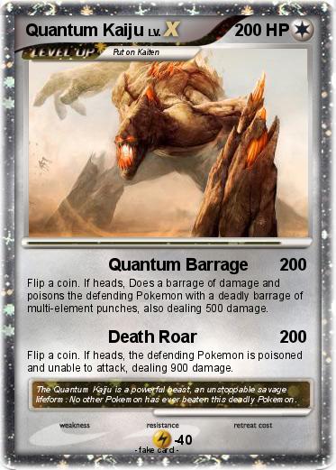 Pokemon Quantum Kaiju