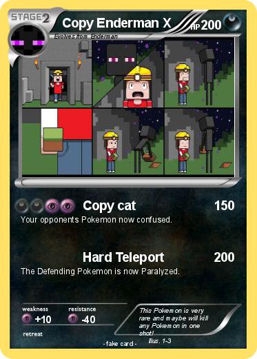 Pokemon Copy Enderman X