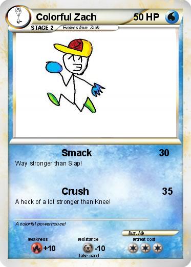 Pokemon Colorful Zach