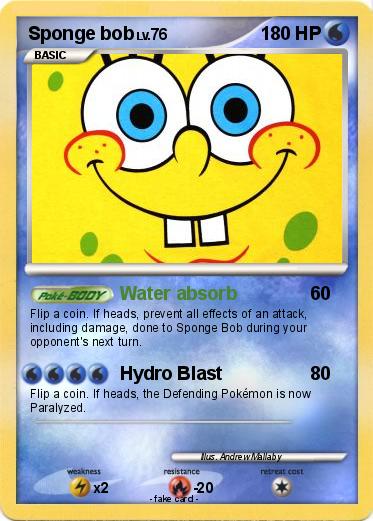 Pokemon Sponge bob