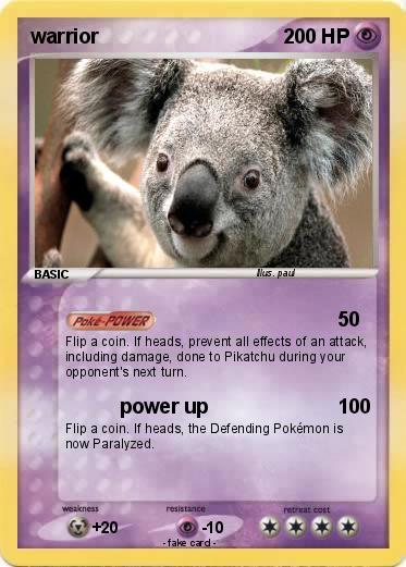 Pokemon warrior