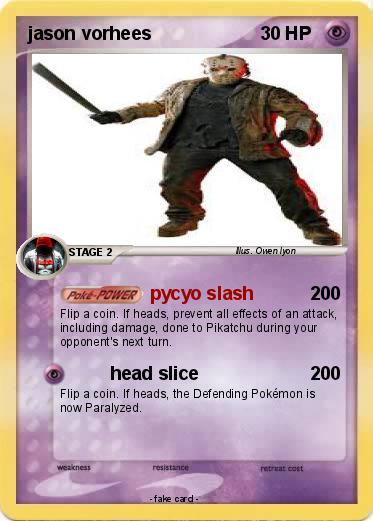 Pokemon jason vorhees